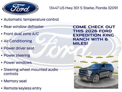 2026 Ford Expedition King Ranch 400A