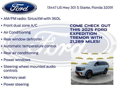 2025 Ford Expedition Tremor