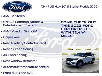2023 Ford Explorer XLT