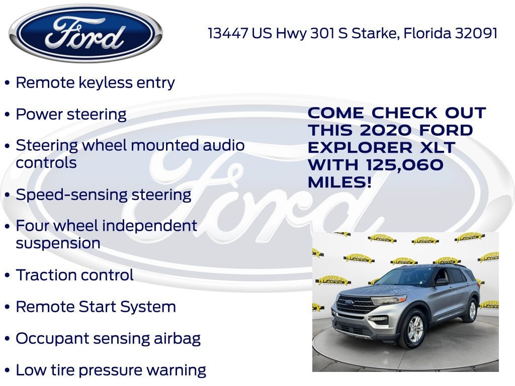 2020 Ford Explorer XLT
