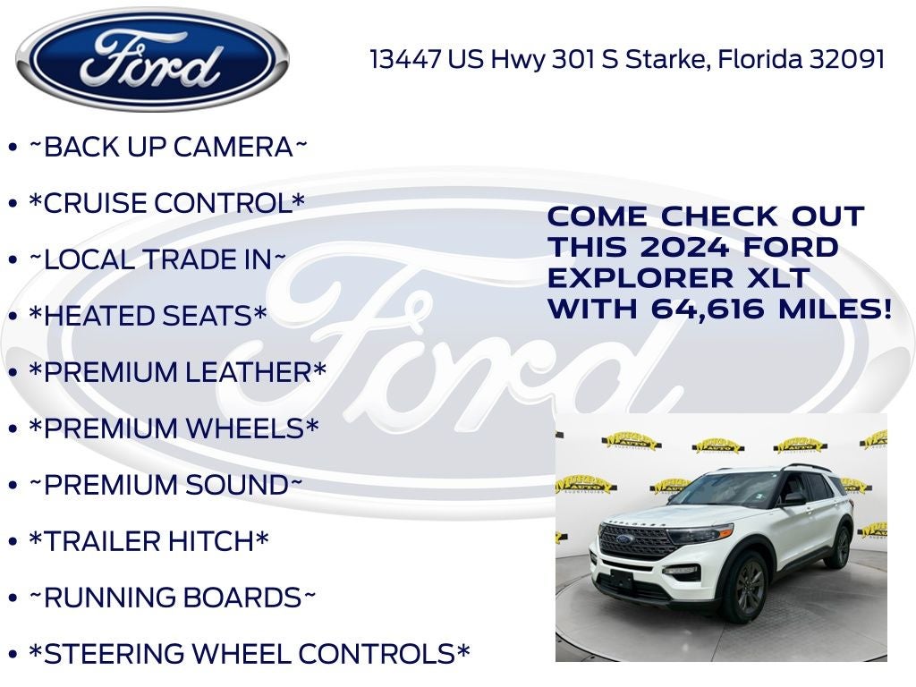 2024 Ford Explorer XLT