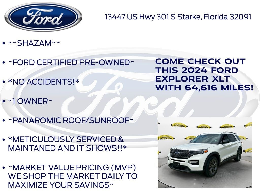 2024 Ford Explorer XLT