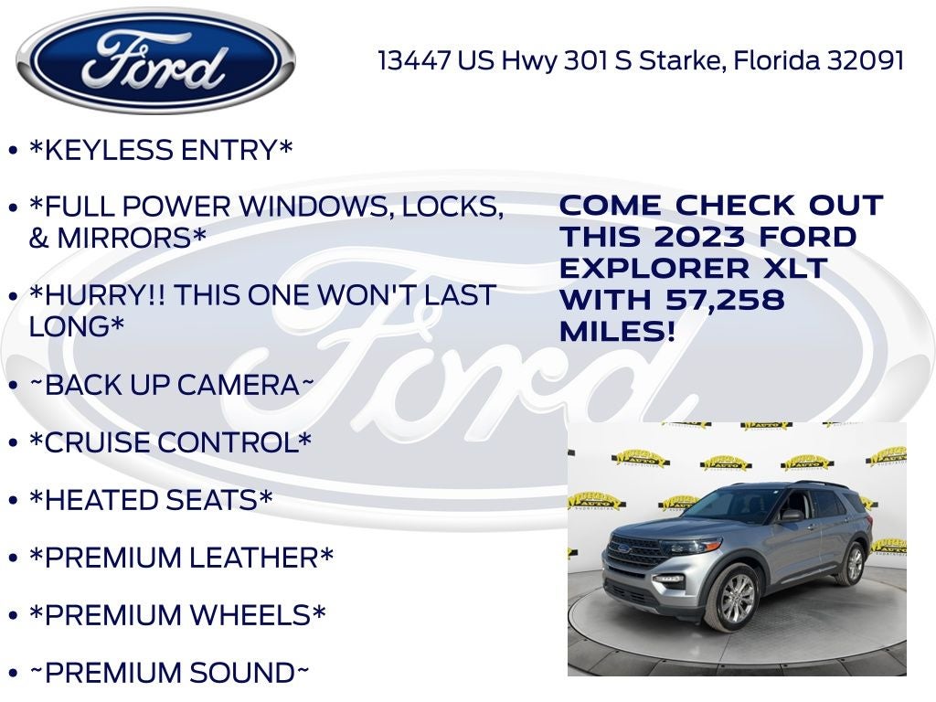 2023 Ford Explorer XLT