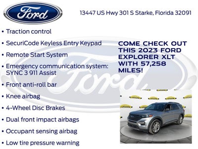 2023 Ford Explorer XLT