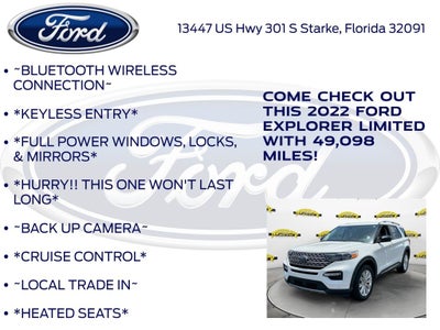 2022 Ford Explorer Limited
