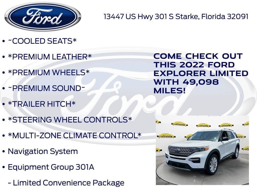 2022 Ford Explorer Limited