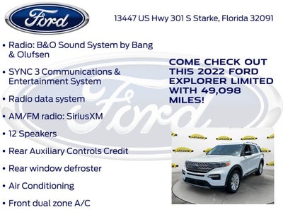 2022 Ford Explorer Limited