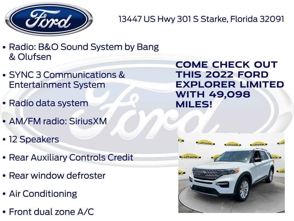 2022 Ford Explorer Limited