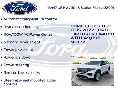 2022 Ford Explorer Limited