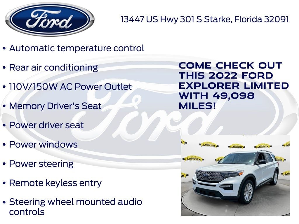 2022 Ford Explorer Limited