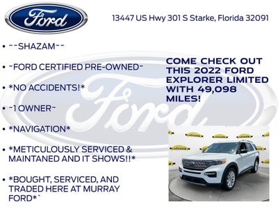 2022 Ford Explorer Limited