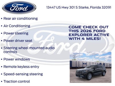 2026 Ford Explorer Active 200A
