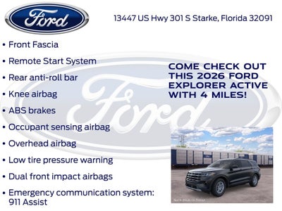 2026 Ford Explorer Active 200A