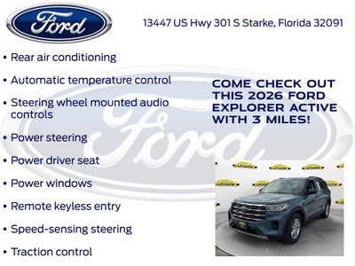 2026 Ford Explorer Active 200A