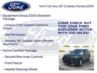 2026 Ford Explorer Active 200A