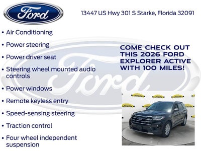2026 Ford Explorer Active 200A