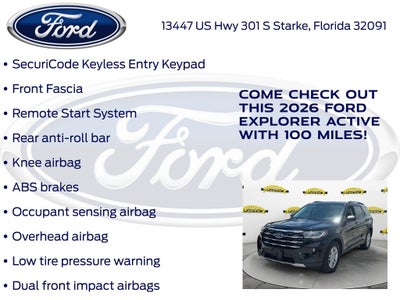 2026 Ford Explorer Active 200A