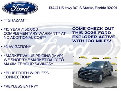2026 Ford Explorer Active 200A
