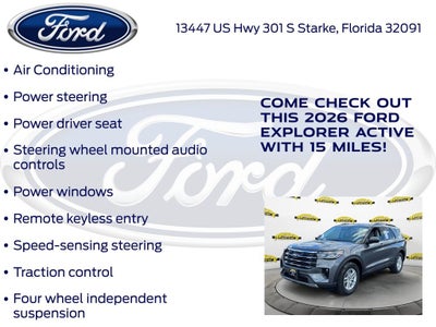2026 Ford Explorer Active 200A