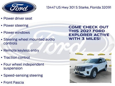 2027 Ford Explorer Active 200A