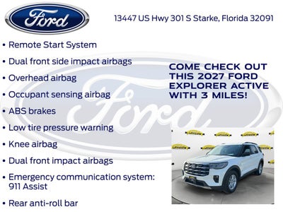 2027 Ford Explorer Active 200A