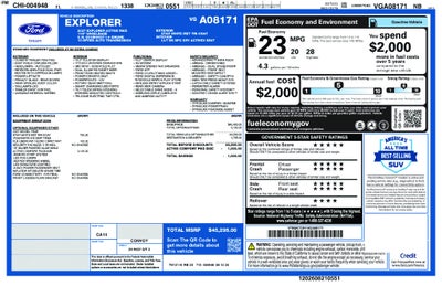2027 Ford Explorer Active 200A