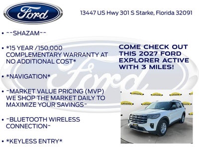2027 Ford Explorer Active 200A