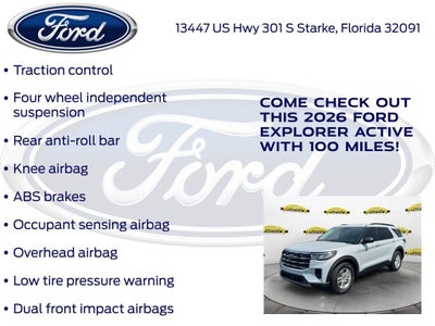 2026 Ford Explorer Active 200A