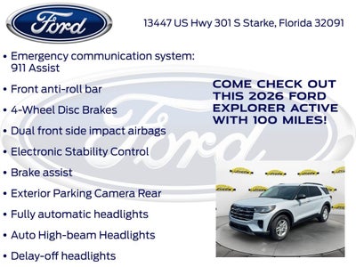 2026 Ford Explorer Active 200A