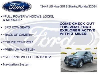 2027 Ford Explorer Active InTransit