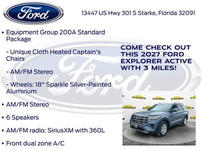 2027 Ford Explorer Active InTransit