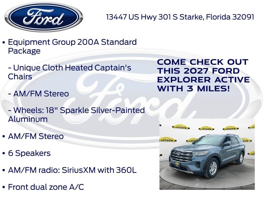 2027 Ford Explorer Active InTransit