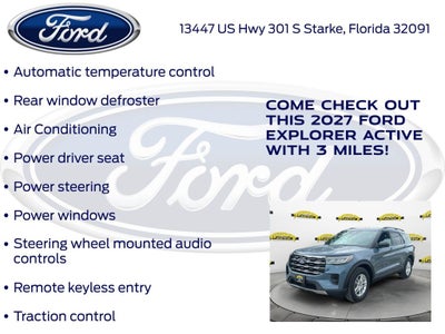 2027 Ford Explorer Active InTransit