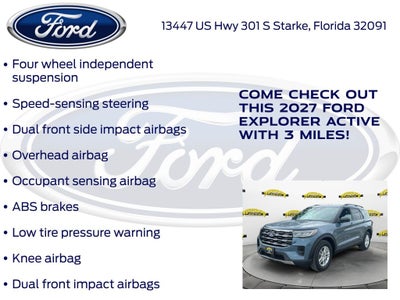 2027 Ford Explorer Active InTransit