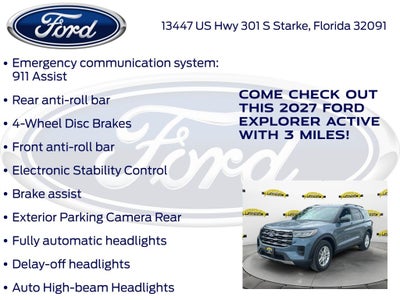 2027 Ford Explorer Active InTransit