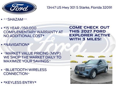 2027 Ford Explorer Active InTransit