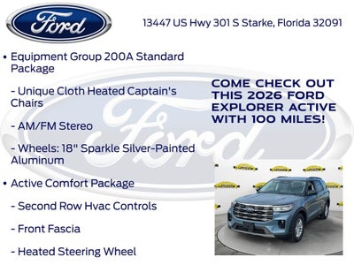 2026 Ford Explorer Active 200A