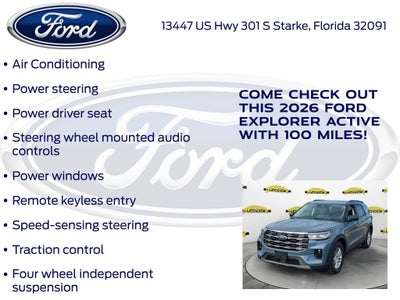 2026 Ford Explorer Active 200A