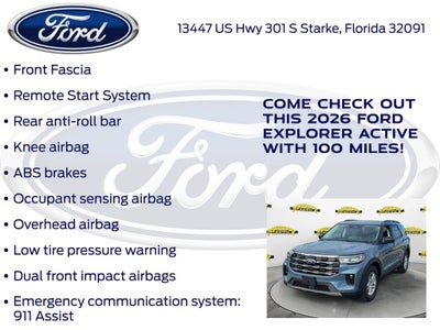 2026 Ford Explorer Active 200A