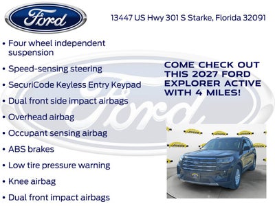 2027 Ford Explorer Active 200A