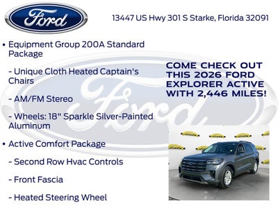 2026 Ford Explorer Active 200A