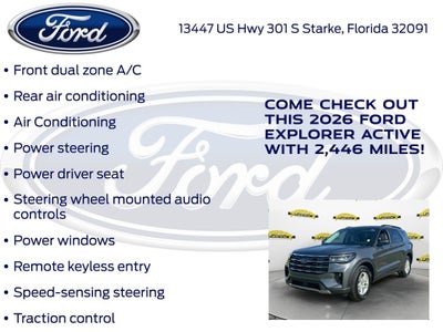 2026 Ford Explorer Active 200A