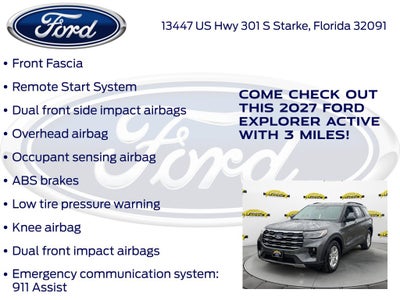 2027 Ford Explorer Active 200A