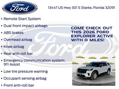 2026 Ford Explorer Active 200A