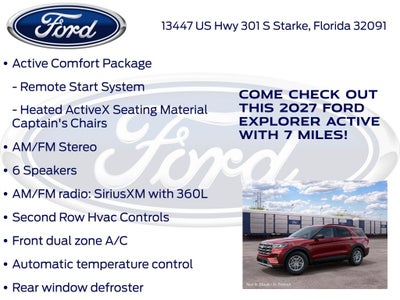 2027 Ford Explorer Active InTransit