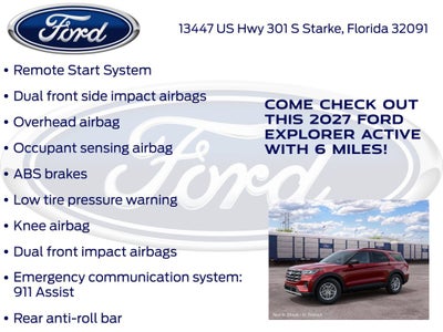 2027 Ford Explorer Active 200A