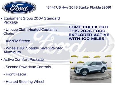 2026 Ford Explorer Active 200A