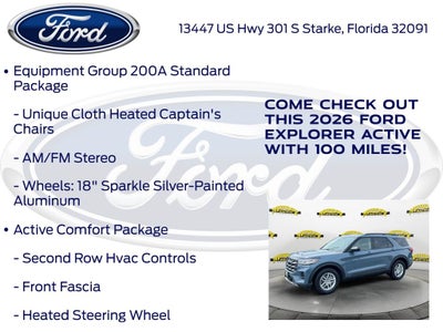 2026 Ford Explorer Active 200A