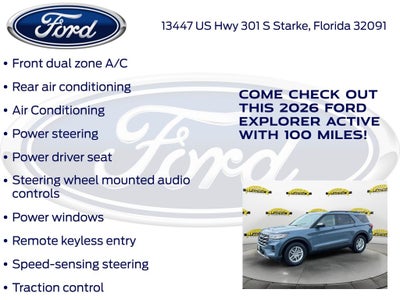 2026 Ford Explorer Active 200A