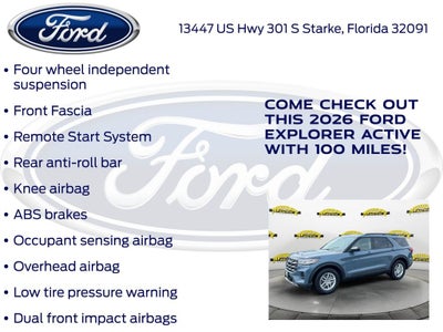 2026 Ford Explorer Active 200A